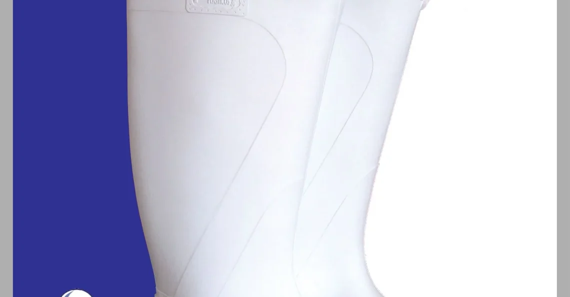 Bota de Hule Blanca SCasquillo