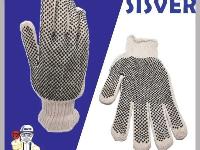Guantes Japonés con puntos de PVC