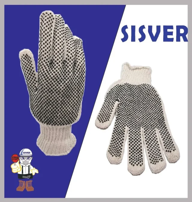 Guantes Japonés con puntos de PVC