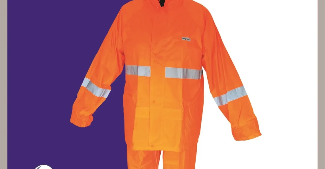 Impermeable 2 piezas MR Naranja