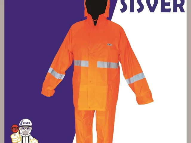 Impermeable 2 piezas MR Naranja