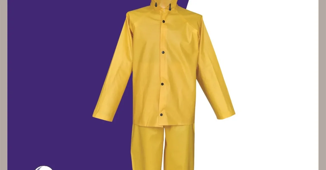 Impermeable 2 piezas SRef DZ1009 Amarillo