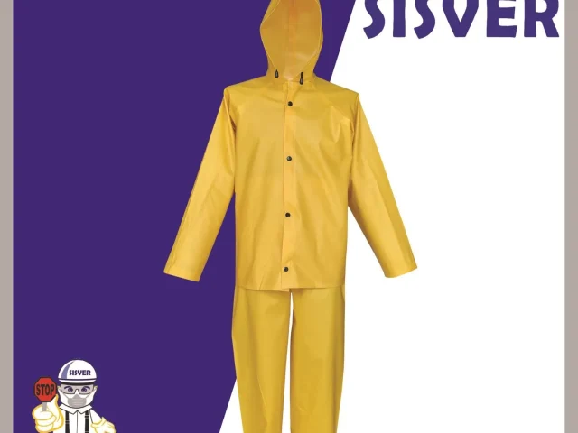 Impermeable 2 piezas SRef DZ1009 Amarillo