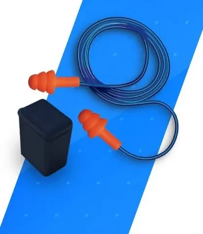 TAPON AUDITIVO REUTILIZABLE SQ1004 001-SQ1004