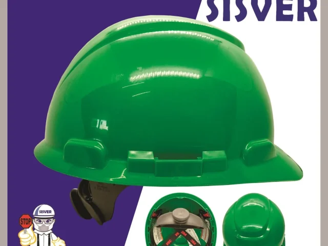 Casco 3M Verde